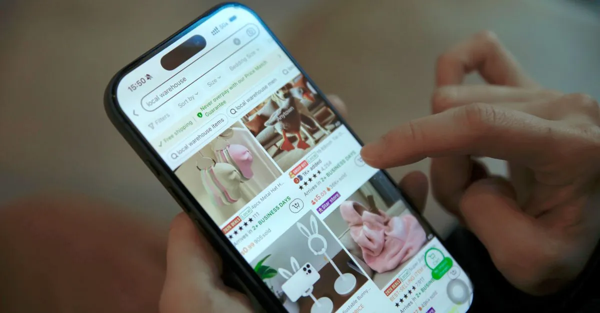 Nakupování v e-commerce mobilní aplikaci