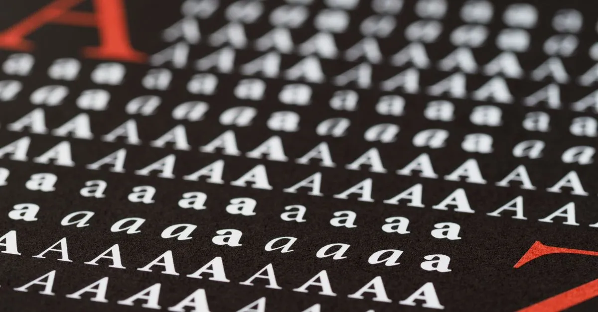 Typografie a ukázky písem