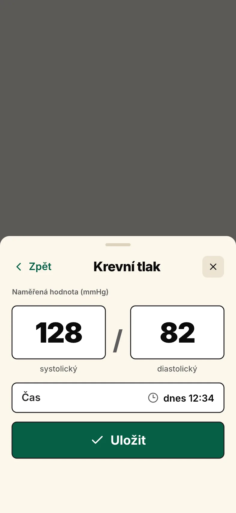 MedRemind: Rychlý zápis